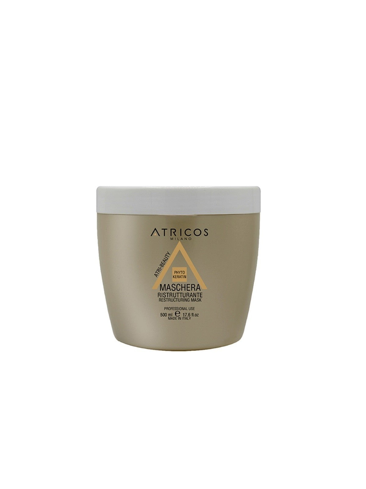 Maschera Capelli Atricos Milano con Cheratina Vegetale - 500ml