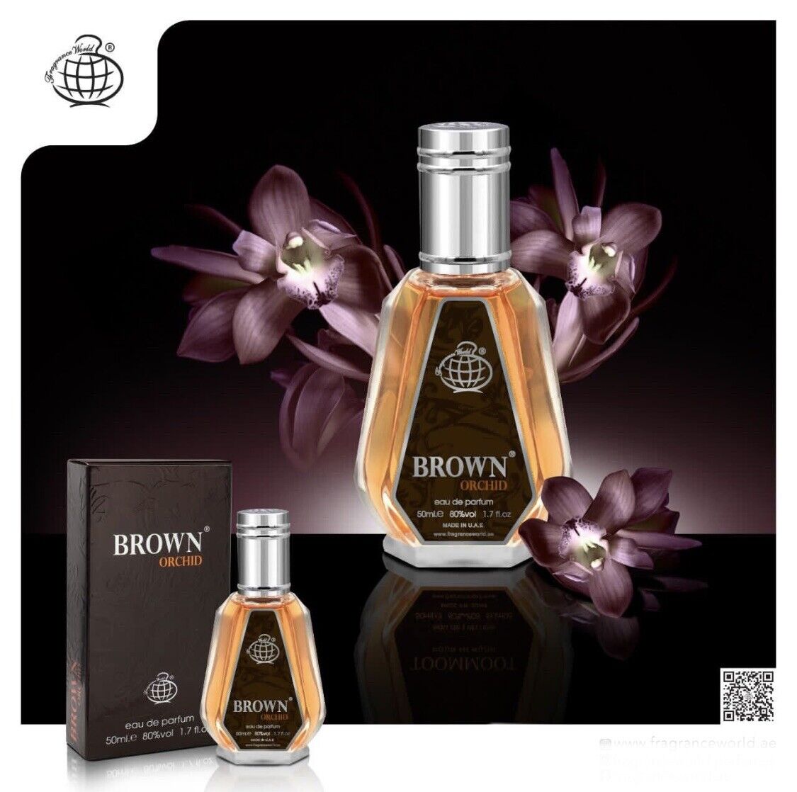 FRAGRANCE WORLD Brown Orchid Eau De Parfum 50ml
