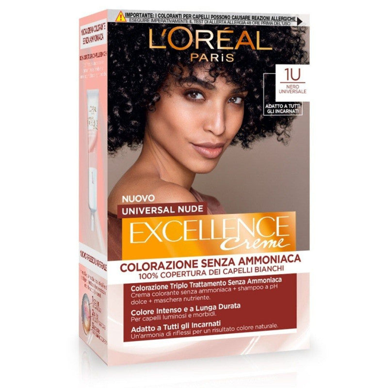 L’Oreal Paris Excellence universal nude - Colorazione N. 1U Nero universale