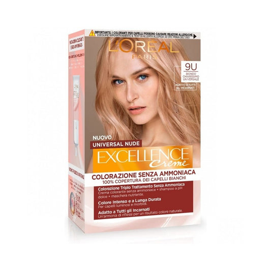 LOreal Paris Excellence Creme Universal Nude - 9U Biondo Chiarissimo Universale