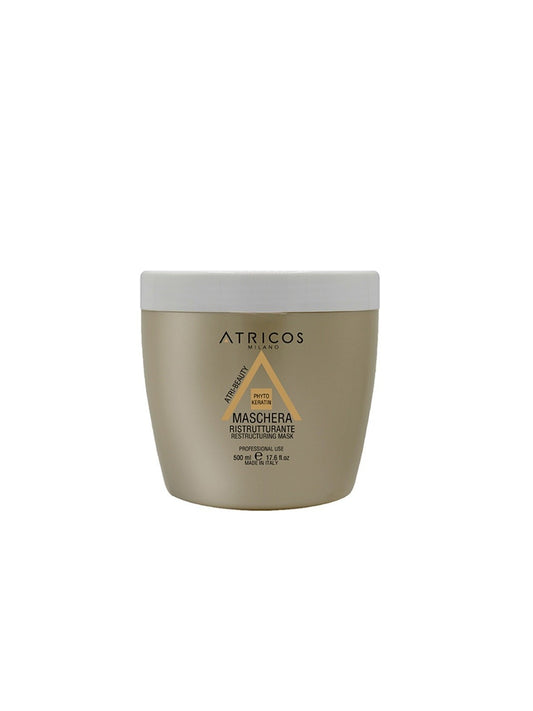 Atricos Milano Phyto Keratin Maschera Ristrutturante Cheratina Vegetale 500ml