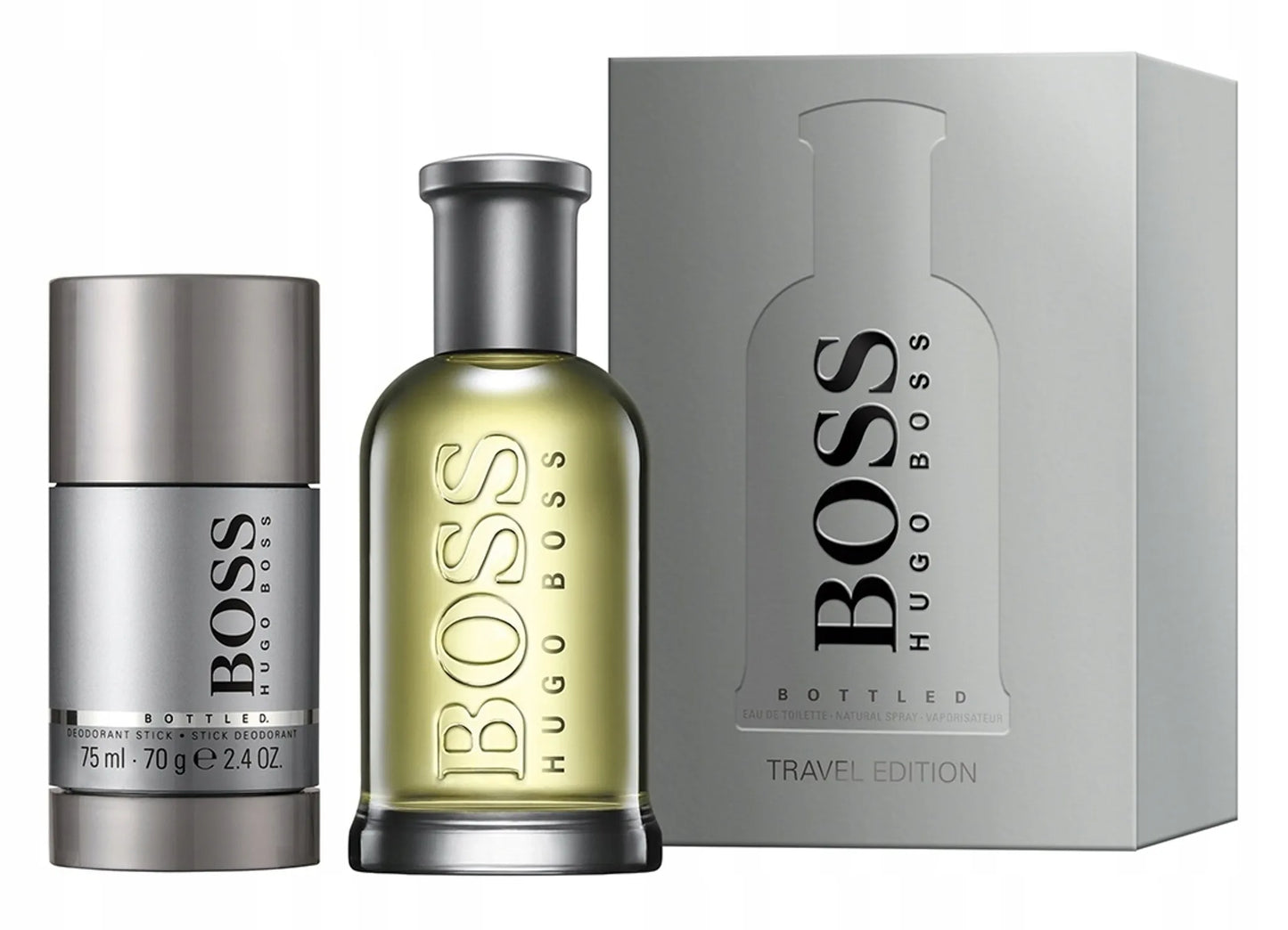 Hugo Boss Bottled Gift Set - EDT 100ml + DST 75ml Combo
