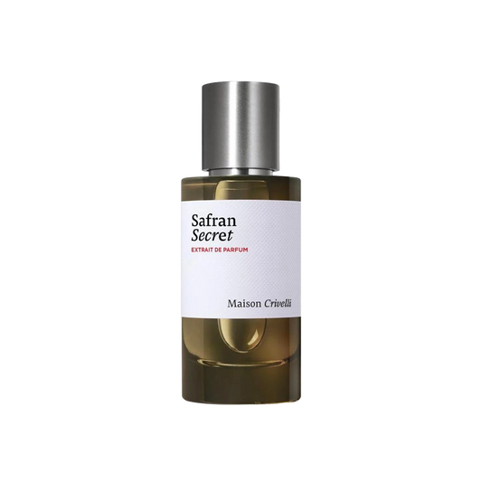 Maison Crivelli Safran Secret Extrait de Parfum 50 ml – Profumo Unisex Speziato e Ambrato