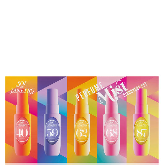 Sol de Janeiro Cheirosa Fragrance Discovery Set: 5 Body Mist Iconiche 40, 59, 62, 68 e 87