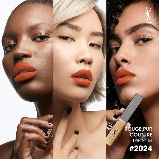 Yves Saint Laurent Rouge Pur Couture The Slim Rossetto Opaco Lunga Tenuta YSL