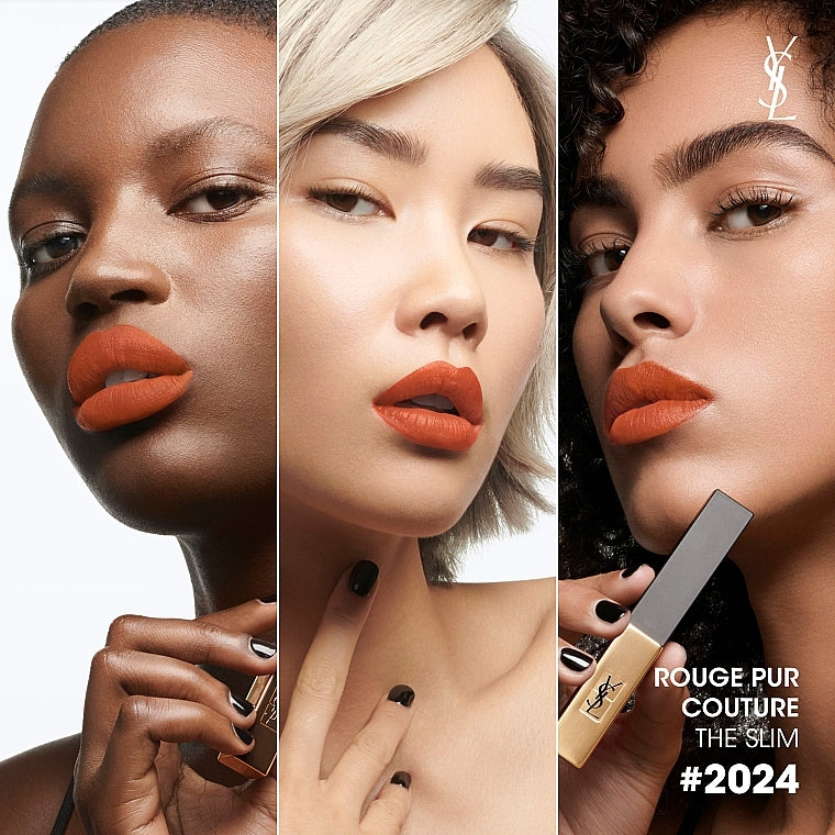 Yves Saint Laurent Rouge Pur Couture The Slim – Rossetto Matte Lunga Durata YSL - 32 ROUGE RAGE
