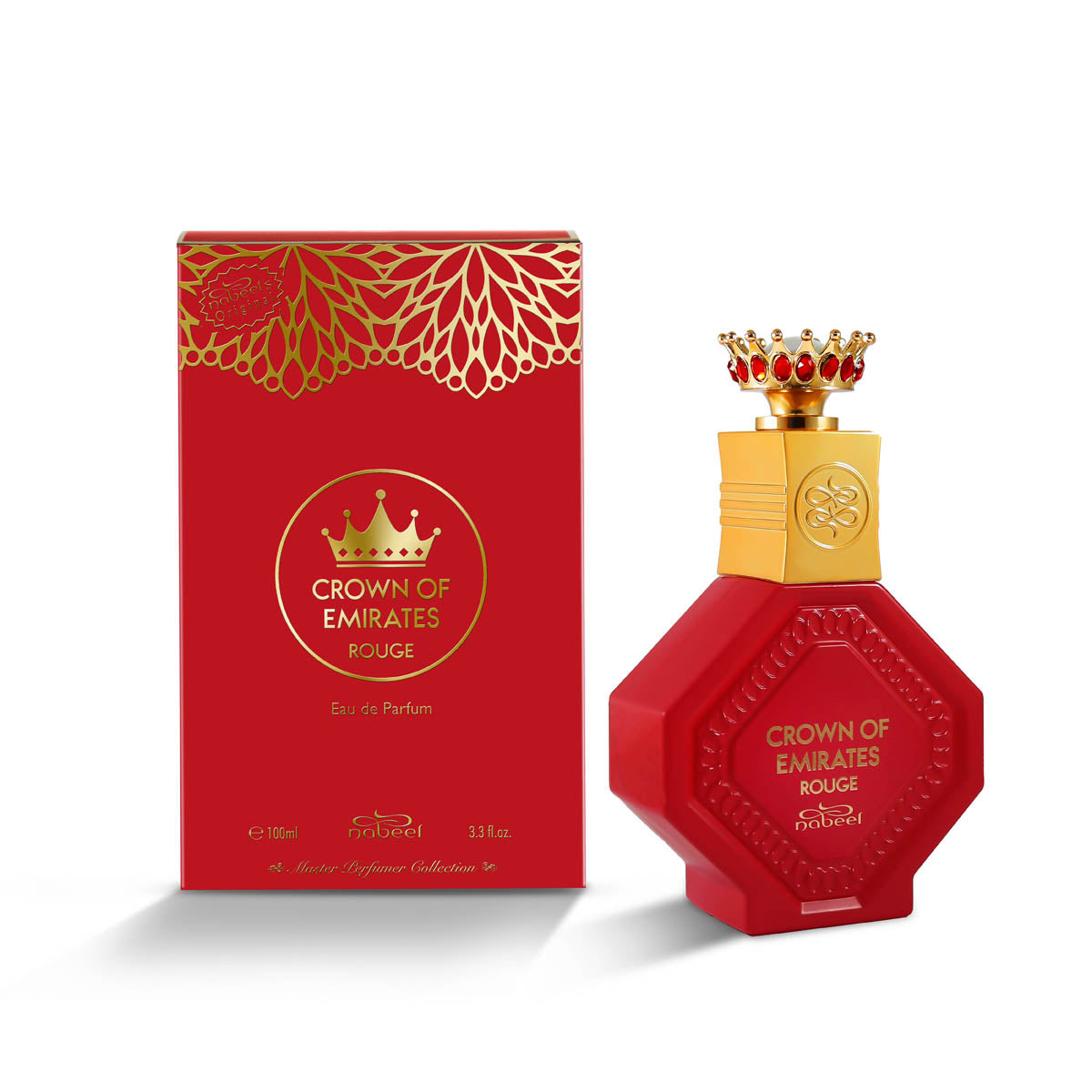 Nabeel Crown Of Emirates Rouge Eau De Parfum 100ml – Profumo Orientale Lussuoso
